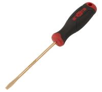 Sealey Non Sparking Slotted Screwdriver 4mm 100mm