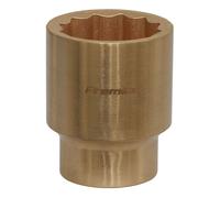 Sealey Non Sparking Socket 28mm 1/2"D WallDrive 12 point Beryllium Copper NS060