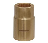 Sealey NS048 Premier Non-Sparking Socket 1/2"Sq Drive 15mm