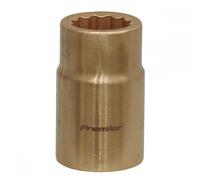 Sealey NS048 Socket 15Mm 1/2inSq Drive - Non-Sparking Walldrive®