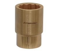 Sealey NS053 Premier Non-Sparking Socket 1/2"Sq Drive 20mm
