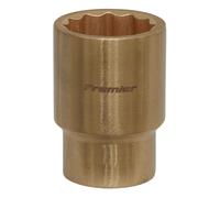 Sealey NS055 Premier Non-Sparking Socket 1/2"Sq Drive 22mm