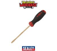 Sealey Ns093 Screwdriver Slotted 4 X 100mm - Non-Sparking