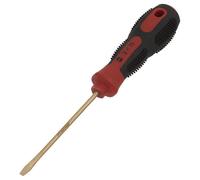 Sealey NS094 Screwdriver Slotted 6 x 150mm Non-Sparking