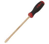 Sealey NS095 Screwdriver Slotted 8 x 200mm - Non-Sparking