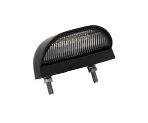 Sealey Number Licence Plate Lamp Light With Twin Cables 12-24V Led Black Tb12Led