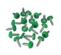 Sealey Numberplate Screws PTNPG – Green 4.8 x 18 mm – Pack of 50