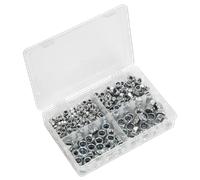 Sealey Nylon Lock Nut Assortment 300pc M6-M12 DIN 982 Metric