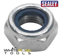 Sealey Nylon Locknut M14 Zinc Pack of 25 Tools Trade Workshop