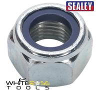 Sealey Nylon Locknut M16 Zinc Pack of 25 Tools Trade Workshop