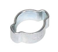 Sealey OCDE911 O-Clip Double Ear 9-11mm Pack of 25, Silver