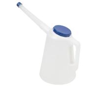 Sealey 3L Oil Container with Blue Lid & Flexible Spout - JDL3B