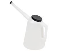 Sealey Oil Container With Flexible Spout & Measuring Scale 3L Black Lid Jdl3