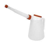 Sealey Oil Container With Red Lid & Flexible Spout 5L Jdl5R