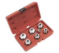 Sealey VS7008 Oil Filter Cap Wrench Set 7Pc
