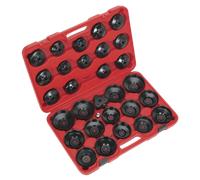 Sealey Oil Filter Cap Wrench Set 30pc