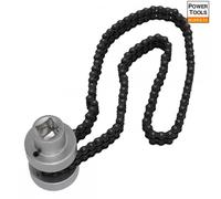 Sealey Oil Filter Chain Wrench dia 60-115mm 1/2"Sq Drive