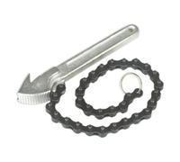 Sealey Oil Filter Chain Wrench With Hanging Hole 60-106mm Capacity Ak6410