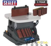 Sealey Oscillating Belt Spindle Bobbin Sander 230V 450W Woodwork Sanding