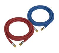 Sealey WH10 Welding Hose Set Oxyacetylene EN ISO 3821 (EN 559) 10m
