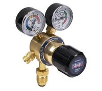 Sealey Oxygen Regulator With Bottle And Working Pressure Displays Sga30