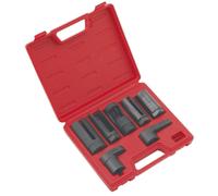 Sealey Oxygen Sensor Socket Set 7pc 3/8" & 1/2"Sq Drive