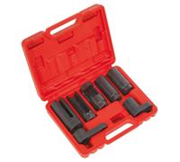 Sealey Oxygen Sensor Socket Set 7pc 3/8" & 1/2"Sq Drive