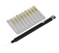 Sealey MK78 Paint Dirt Removal Pen with Needle Set, Red