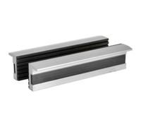 Sealey VSJ125 Soft Jaws Aluminium / Rubber for Vise Magnetic fitting 125mm wide