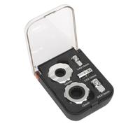 Sealey Palm Ratchet Set 5pc 1/4" & 3/8"Sq Drive 72 Tooth Polished Finish AK6959