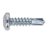 Sealey SDPH4819 Self Drilling Screw 4.8 x 19mm Pan Head Phillips Zinc D7504N Pack of 100