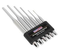 Sealey Parallel Pin Punch Set 6 Pieces AK9128