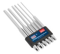 Sealey Parallel Pin Punch Set 6pc Long Style