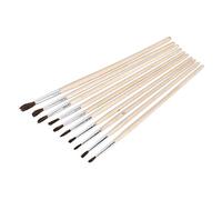 Sealey Touch-Up Paint Brush Assortment Pb2 – 10Pc Wooden Handle