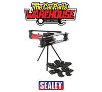 Sealey PBS91 Industrial Hydraulic Pipe Bender with Stand 15tonne Exhaust Barrier