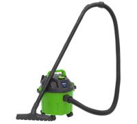 Sealey Sealey Bagless Wet Dry Vac green/black