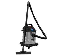 Sealey PC195SD Wet And Dry Hoover 20 Ltr 1200W Stainless Drum