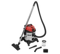 Sealey PC200SDAUTO Industrial Vacuum Cleaner Stainless Drum Auto Start 20L 1400W