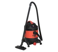 Sealey PC300 Industrial Vacuum Cleaner with 30L High Impact Plastic Drum - 1400W/230V