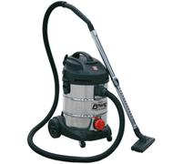 Vacuum Cleaner Industrial 30L 1400W/230V Stainless Drum
