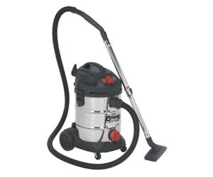 Sealey PC300SDAUTO Industrial Vacuum Cleaner Stainless Steel Drum Auto Start