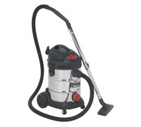 Sealey PC300SDAUTO Vacuum Cleaner Industrial 30L 1400W/230V