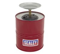 Sealey PC38 Plunger Can 3.8 Litre Controlled - One Hand Operation