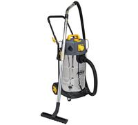Sealey PC380M110V Vacuum Cleaner Industrial Dust-Free Wet/Dry 38L 1100W/110V Stainless Steel Drum M Class Filtration