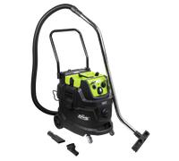 Sealey Pc400Ma Dust-Free Wet & Dry Industrial Vacuum Cleaner 40L Plastic Drum M Class Filtration Self-Clean