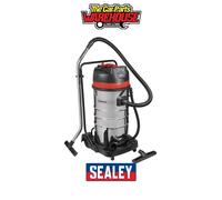 Sealey PowerClean PC4100 Wet and Dry Vacuum Cleaner 100L 240v