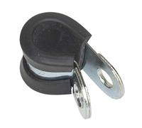 Sealey PCJ10 P-Clip Rubber Lined Ø10mm Pack of 25