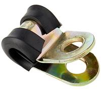 Sealey Pipe Clip Rubber Lined 5mm Pack of 25