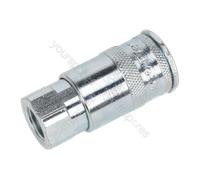 Sealey P oupling Body Female 1/4"BSPT - Pack of 50