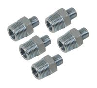 Sealey Pcl Reducing Union 1/2" Bspt To 1/4" Bspt 5 Pieces For Workshop Agricultural Use
